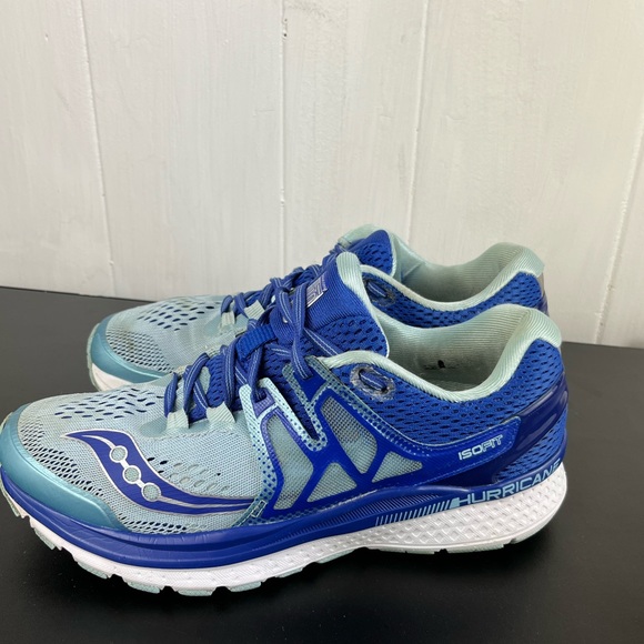 Saucony Isofit Hurricane Running Shoe Sz 8.5 - Picture 10 of 11